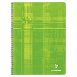 Reliure intégrale 180 pages CLAIREFONTAINE, format 24x32 cm, seyès, pa