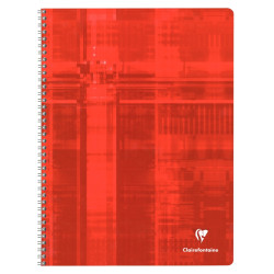 Reliure intégrale 180 pages CLAIREFONTAINE, format 24x32 cm, seyès, pa
