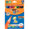 Étui de 18 crayons de couleur Évolution assortis