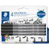Set de 4 feutres Pigment Brush 371 noir intense