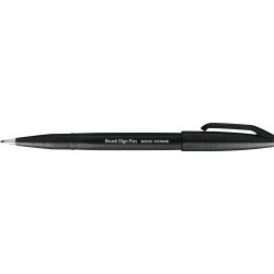 Feutre pinceau SES15 Noir Sign Pen Brush Tip