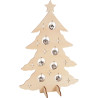 Lot 10 sapins sur pied + clochettes