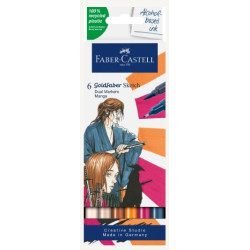 Pochette de 6 Sketch Marker Goldfaber - Manga
