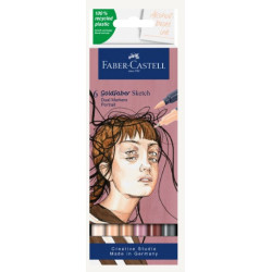 Pochette de 6 Sketch Marker Goldfaber - Portrait