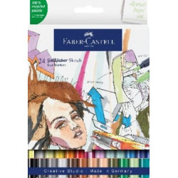 Pochette de 24 Sketch Marker Goldfaber assortis