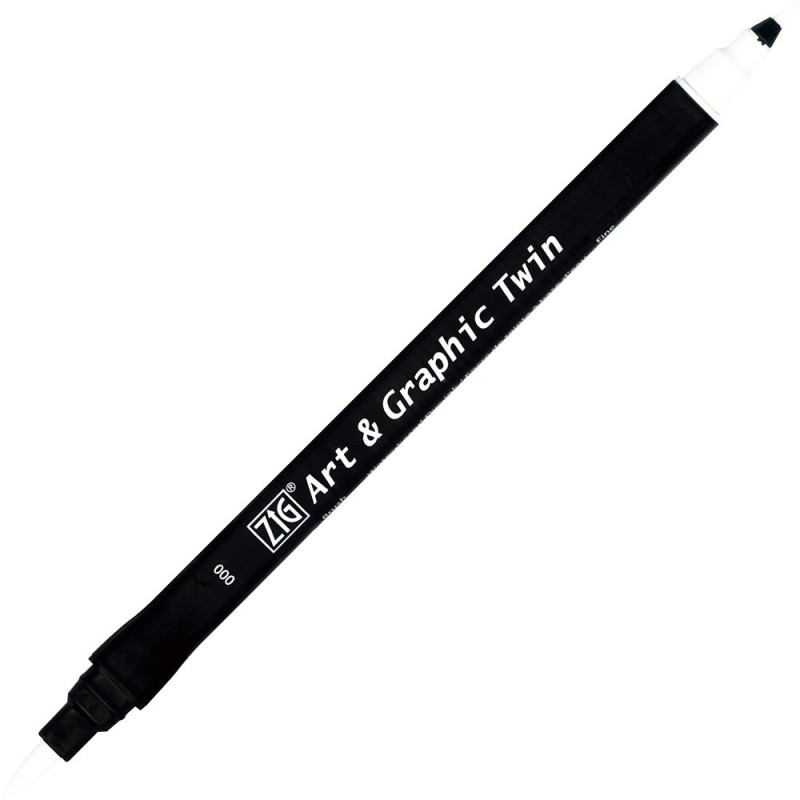 Feutre-pinceau Art & Graphic double pointe - 036 Bleu profond