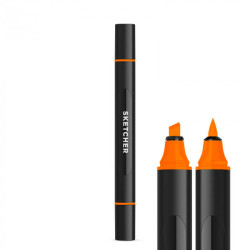 Marqueur double pointe Sketcher - 120 couleurs - V210 Violet clair