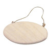 Lot de 5 plaques de porte en bois