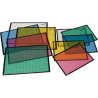 Set de 5 sous mains 50x36cm coloris assortis