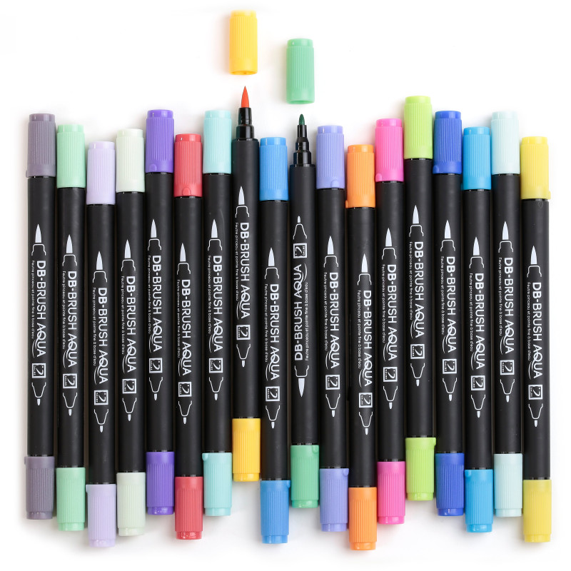 Feutre DB-Brush Aqua - 062 Magenta foncé