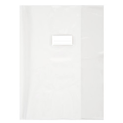 Paquet de 10 protège-cahiers en PVC 21/100ème, pour format 24x32 cm, i