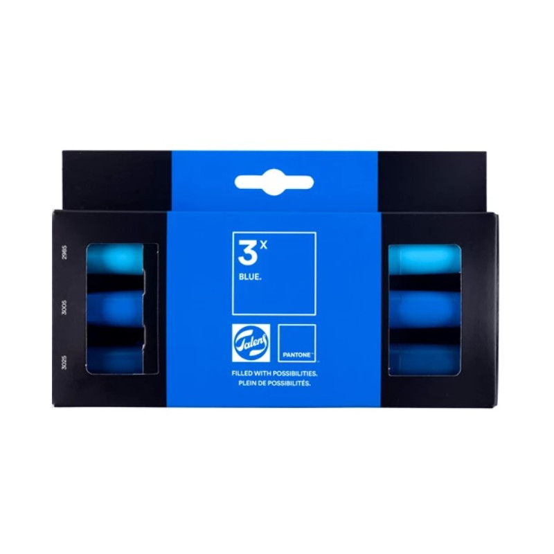Set marqueur Pantone x 3 blue