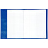 Paquet de 10 protège-cahiers en PVC 21/100ème, pour format 17x22 cm, b