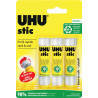 Blister de 3 bâtons de colles 8,2g Uhu stick