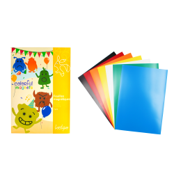 Feuilles magnétiques - A4 - épaisseur 0,5 mm - Noires ou couleurs asso