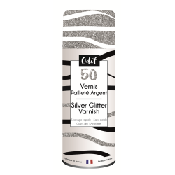 Vernis pailleté 50 Argent 125ml