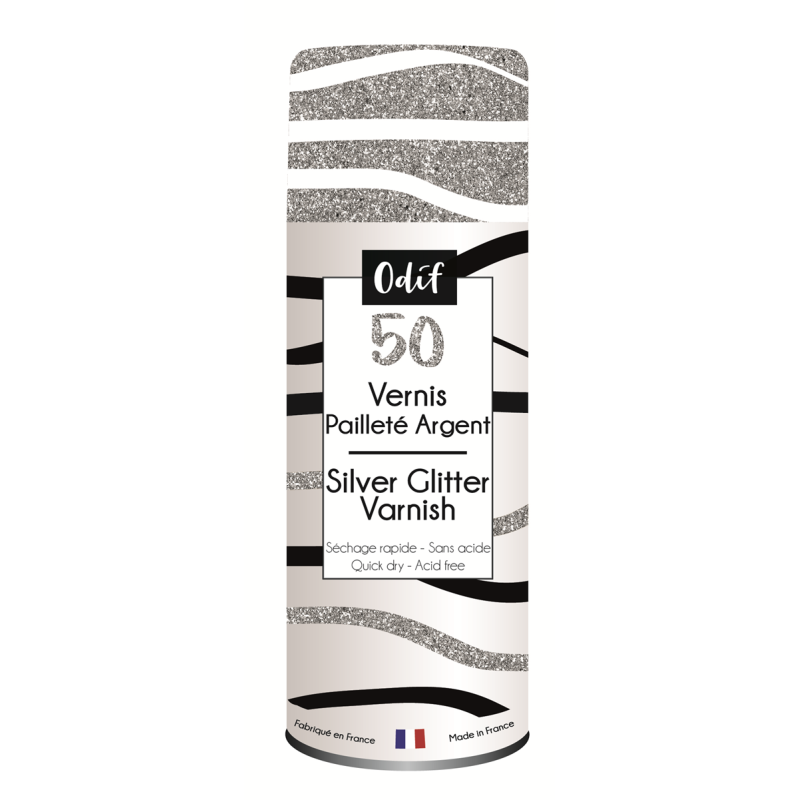 Vernis pailleté 50 Argent 125ml