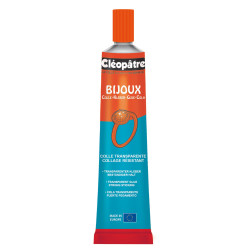 Colle bijoux Cléo'tech tube aluminium 30gr