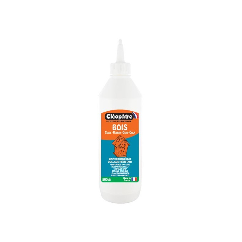 Cléo'Wood colle bois en 500 gr (avec embout applicateur)