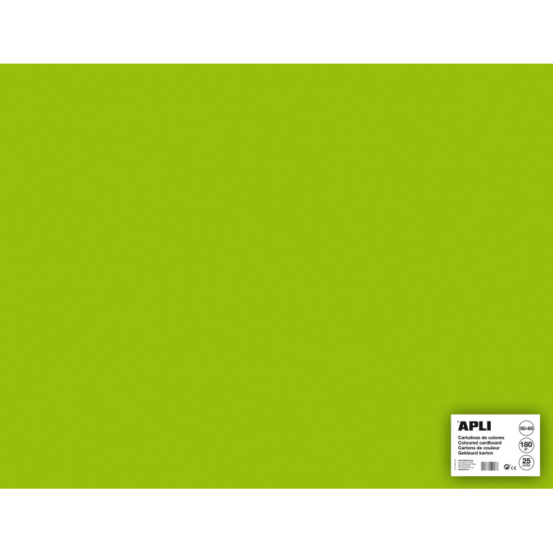 Cartons 50 x 65 cm couleur fluo 170gr/m² - Jaune fluo