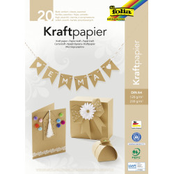Pochette papier kraft A4 120g & 230g/m²