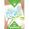 Blocs dessin recyclés - Papier blanc recyclé - A4-25 feuilles-210gr/m²