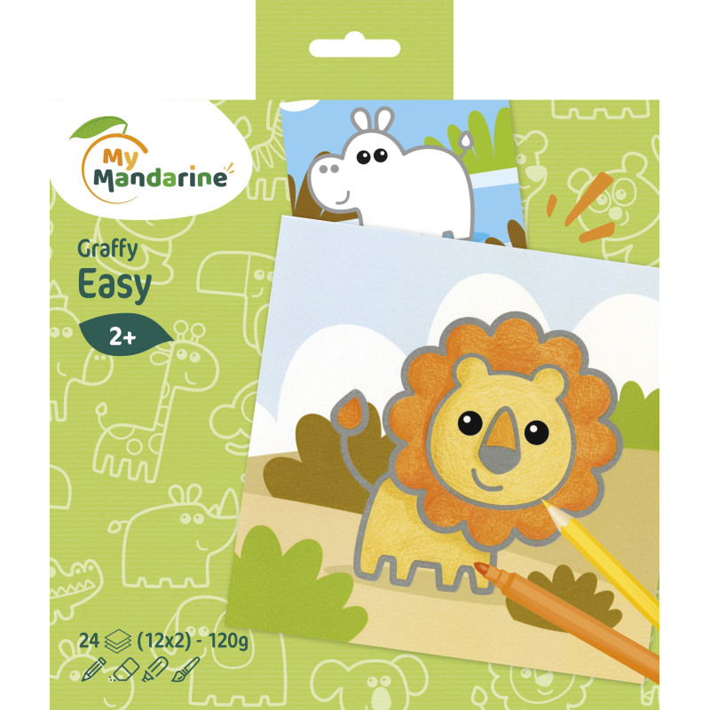Graffy easy carnet de dessin - Transports