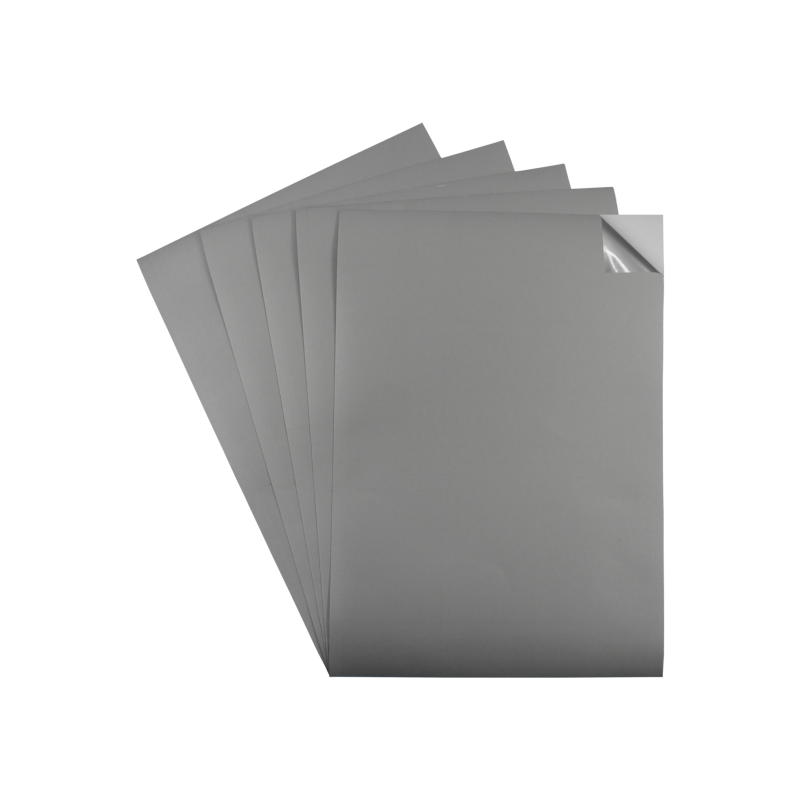 Coupon papier à gratter adhésif A4 fond transparent - X5