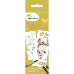 Carnet coloriage Wild - 24 feuilles - 300gr