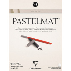 Bloc Pastelmat n°3 - 12 feuilles 360 gr - 24x30cm