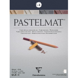 Bloc Pastelmat n°4 -12 feuilles 360 gr - 18x24cm