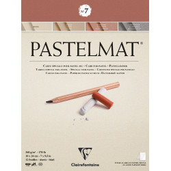 Bloc Pastelmat n°7 -12 feuilles 360 gr - 30x40cm