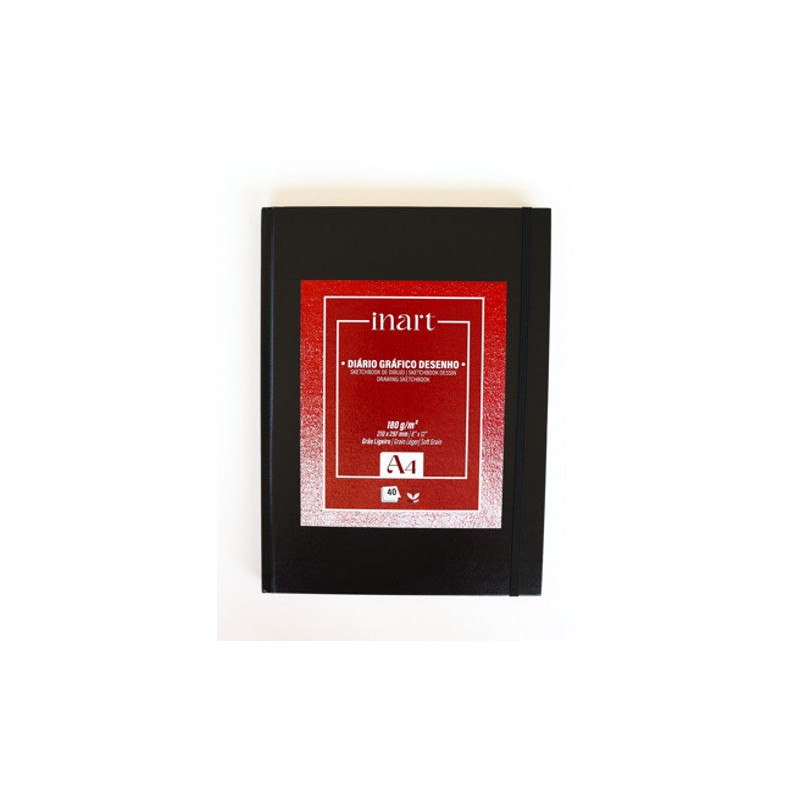 Bloc dessin A4 - 180g/m² - 40 feuilles - Format portrait