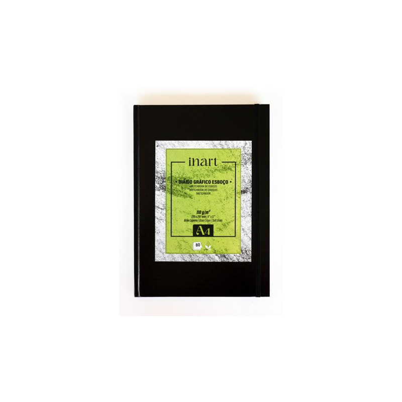 Bloc dessin A4 - 110g/m² - 80 feuilles - Format portrait