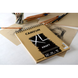 XL Album kraft 90g/m² 60 feuilles - A3