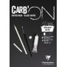 Bloc carbon encollé & spiralé 20 feuilles 120g - Format A3