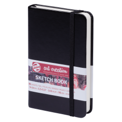 Sketchbook Art Création 80 feuilles -140gr/m² - Rouge 14.8 x 21 cm For