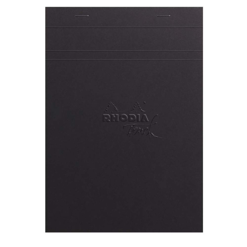 Bloc Rhodia Touch White Maya A4+/A5-50 feuilles-120g portrait - Format
