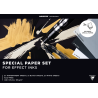 Carnet papier effect A4 18 feuilles