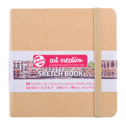 Carnet de croquis Sahara - Sketchbook 12 x 12 cm - 80 feuilles - 140gr