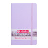 Carnet de croquis Violet pastel - Sketchbook 13 x 21 cm - 80 feuilles