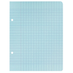 Feuillets mobiles 100 pages OXFORD, format 17x22 cm, seyès bleu
