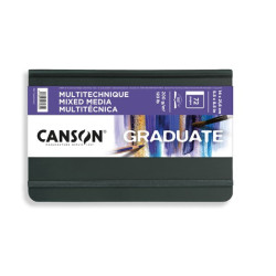 Carnet de dessin graduate Mixed Media 14x21,6 cm Portrait