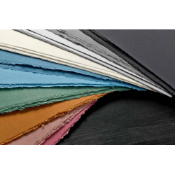 Papier multi techniques Cromia 50% coton - Ocre