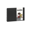 Carnet MANGA format Paysage 75 feuilles A5/A4 80gr/m² - Format A4