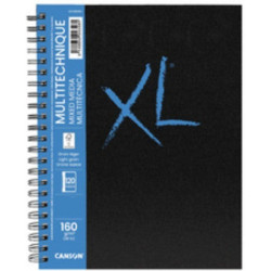 Carnet de dessin "XL Mixed Media" - 160 g./m² - 60 feuilles - A4