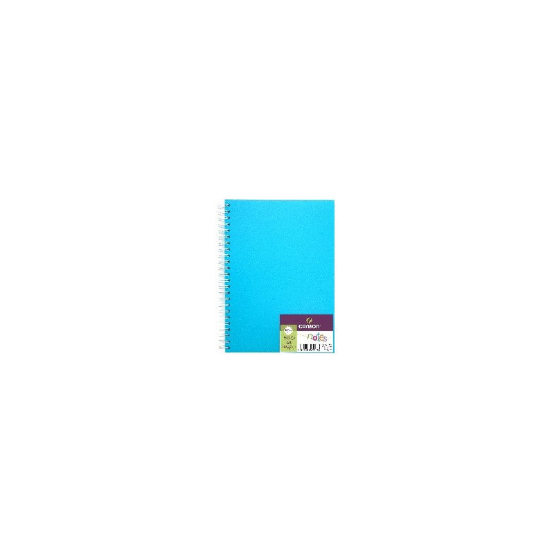 Carnet de notes 50 feuilles A5 120g/m², couv. polypro 5 coloris - Rose