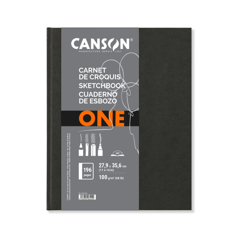 Carnet cousu Art Book One - 14,8x21 cm 98 feuilles
