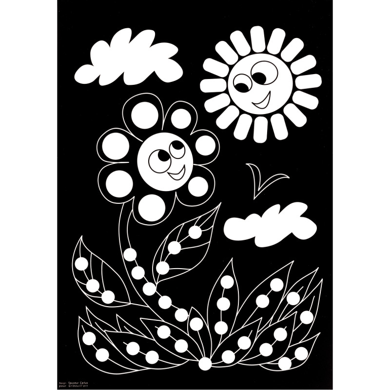 Pochette de 16 planches de gommettes de 5 motifs animaux différents