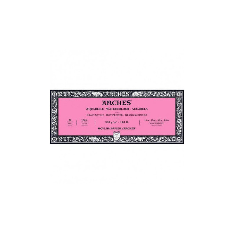 Bloc Aquarelle Arches 300gr/m²